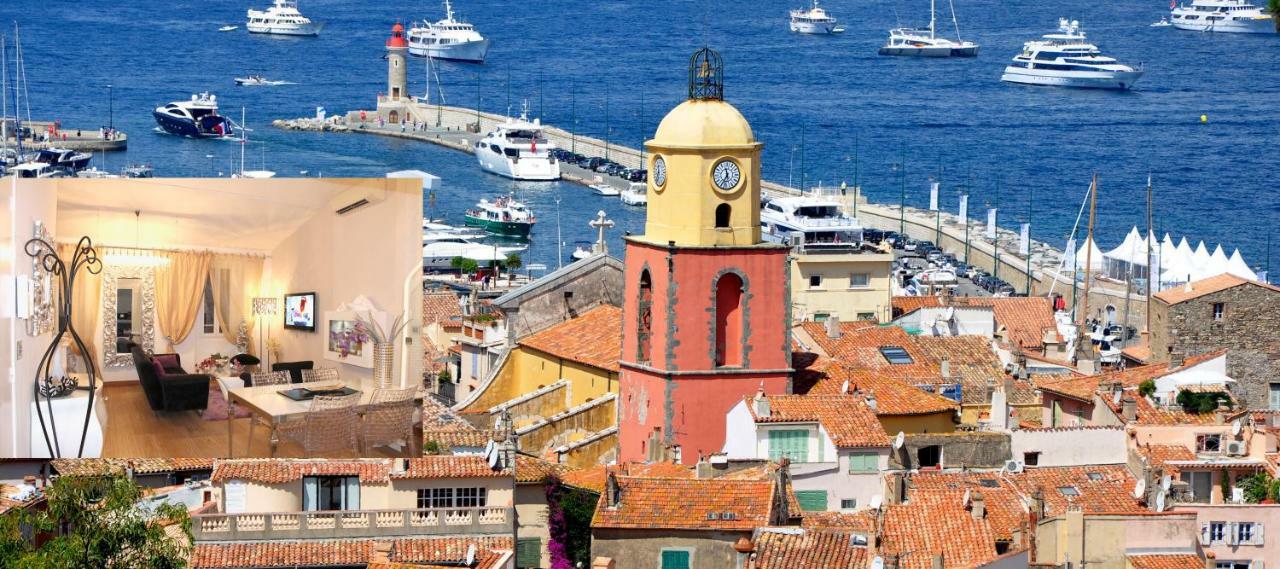 Elegante Appartmento Nel Quadrato D'Oro A St Tropez Saint-Tropez Ngoại thất bức ảnh